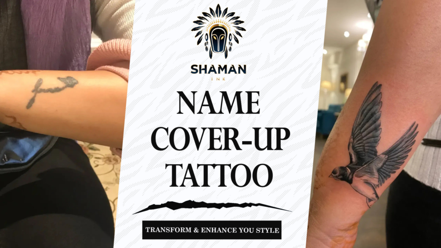 Name Cover Up Tattoo Designs