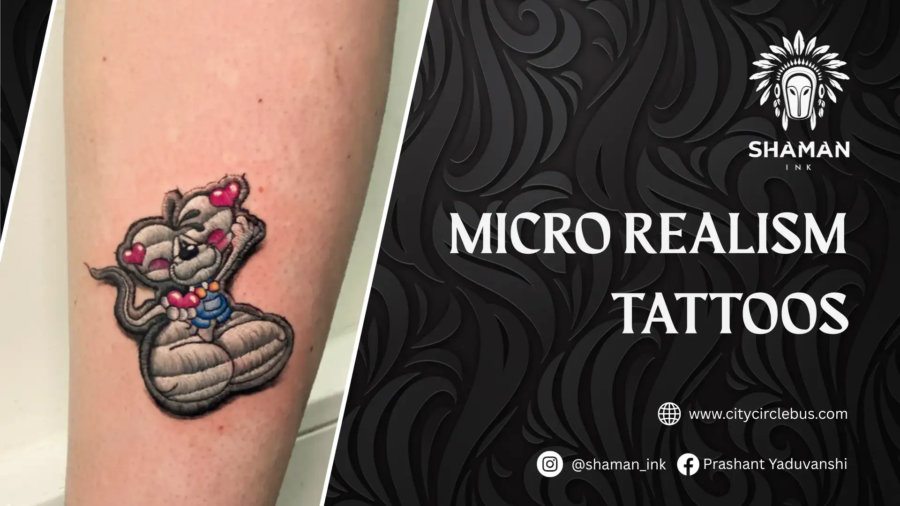 Micro Realism tattoos