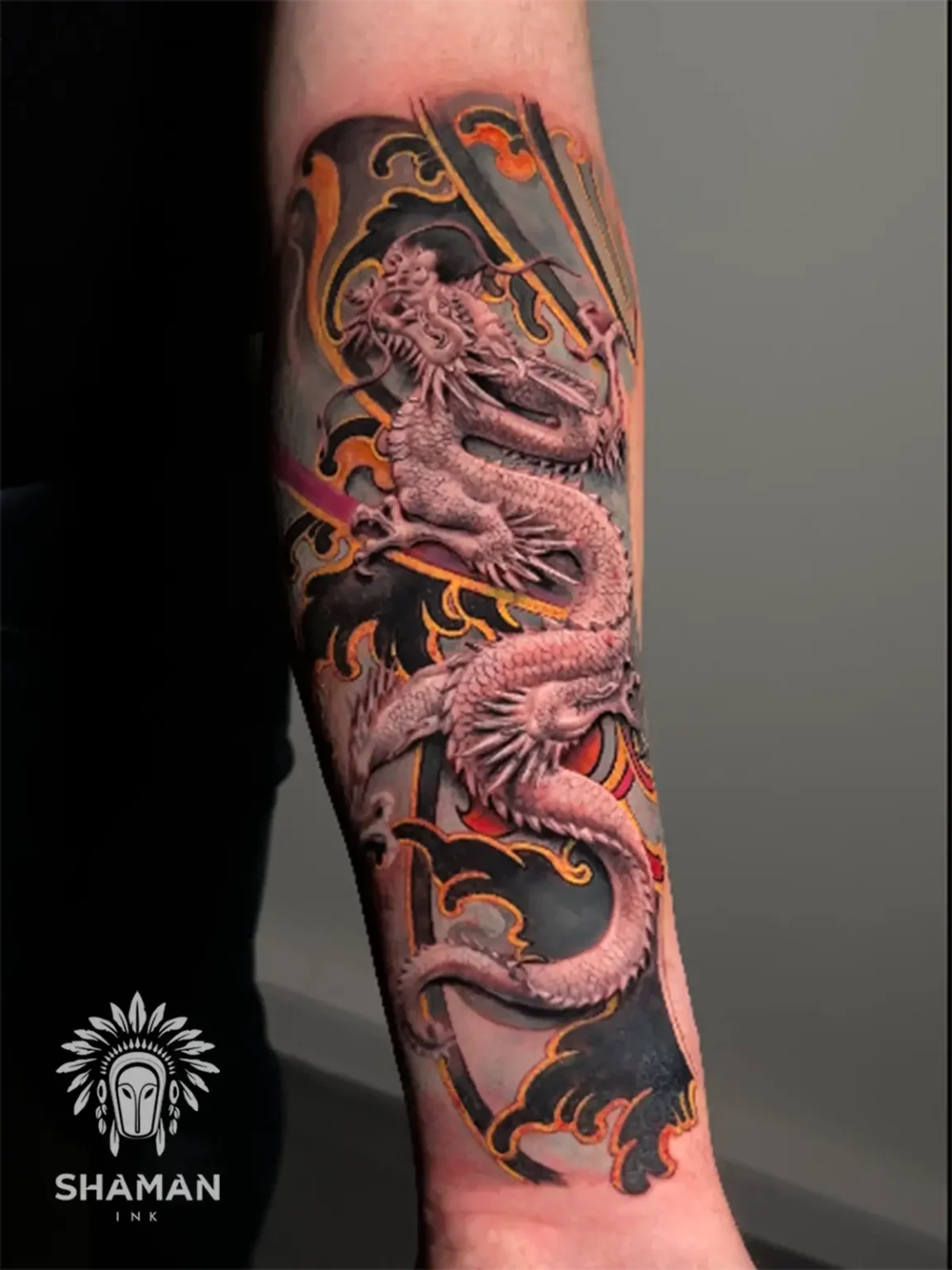 colour tattoo designs for men hand
